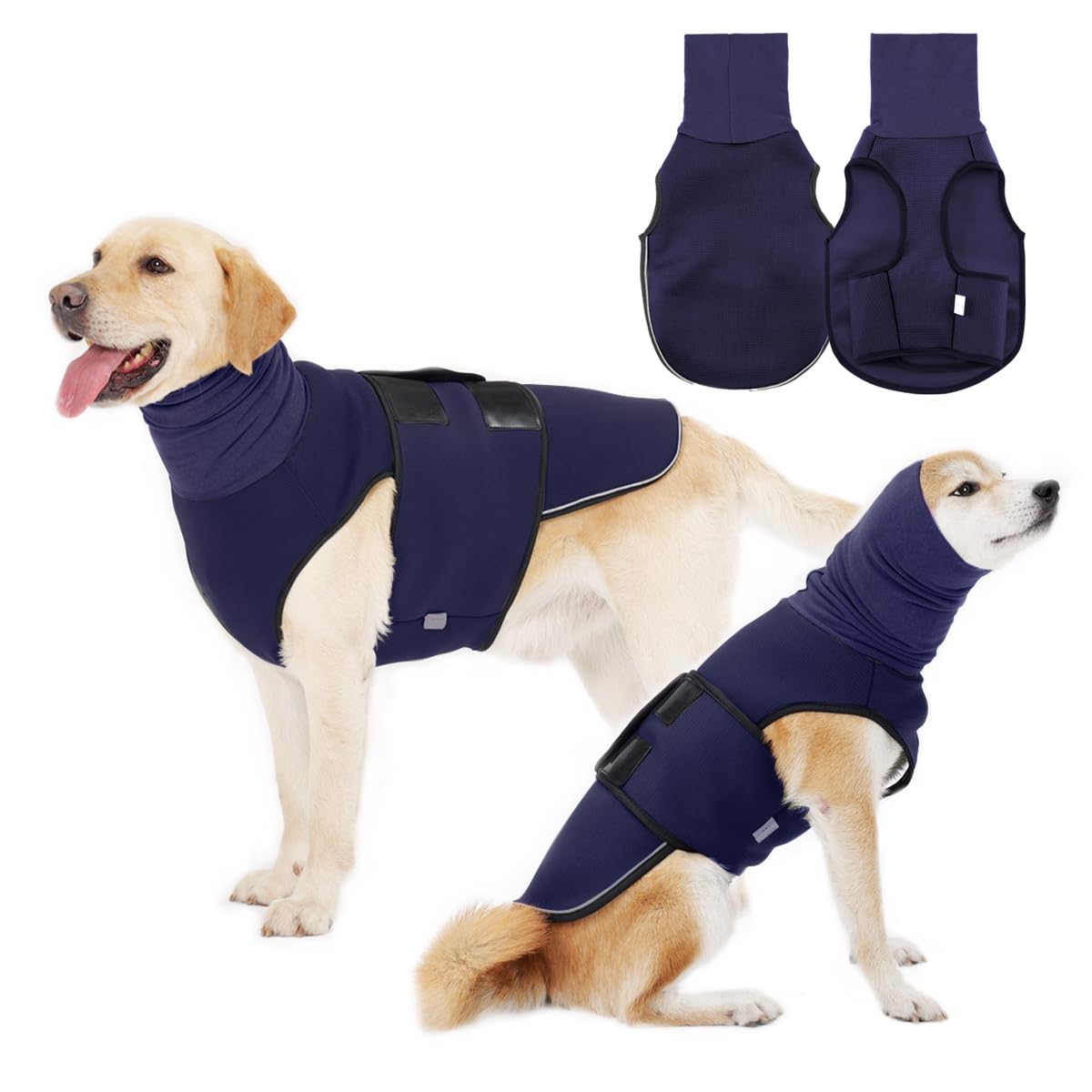 Soft Dog Anxiety JacketBreathable Dog Shirt