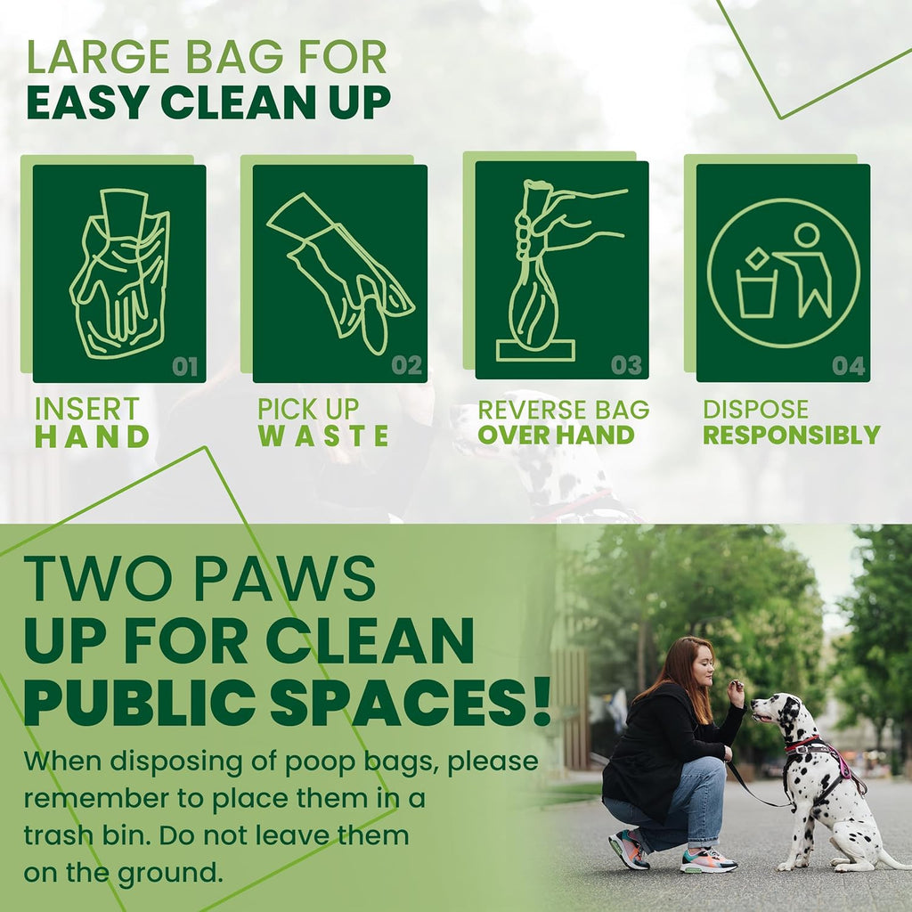 HF-WY-THR Dog Waste Bags 2000 Count - Poop Bags for Dog