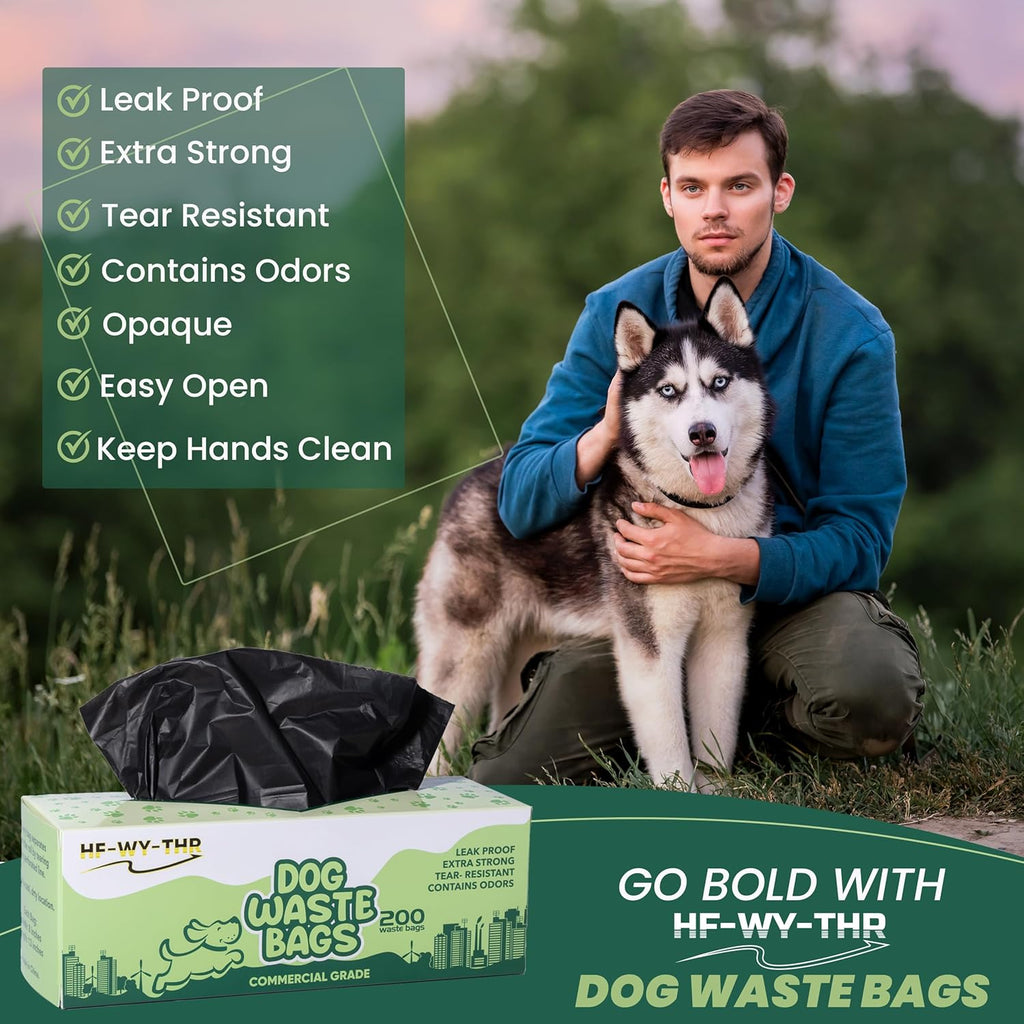 HF-WY-THR Dog Waste Bags 2000 Count - Poop Bags for Dog