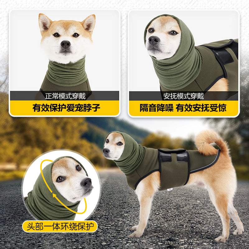 New Pet Products Dog Emotional Comfort Clothing Second Generation Upgrade One-time Dual-purpose Dog Anxiety Jacket