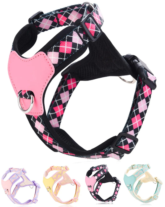 Petank Black Medium Dog Harness for Medium Dogs