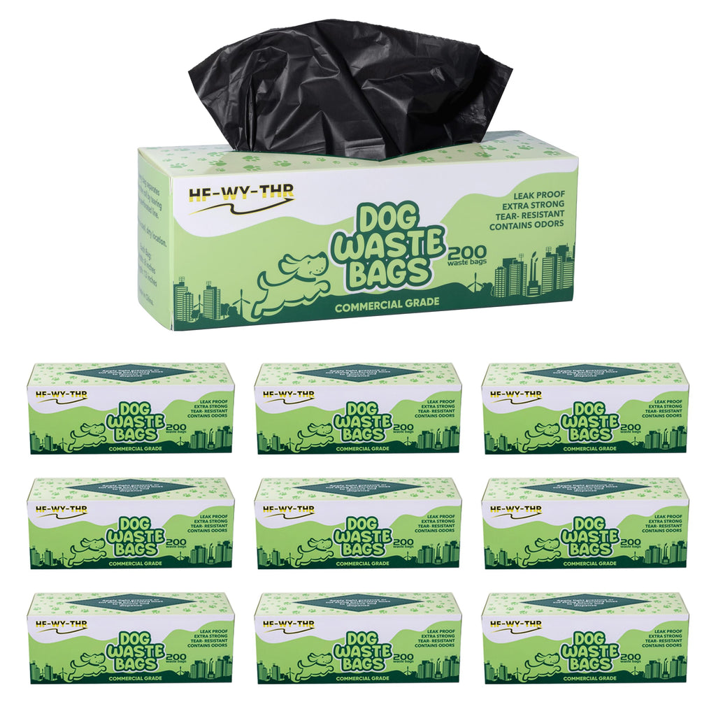HF-WY-THR Dog Waste Bags 2000 Count - Poop Bags for Dog