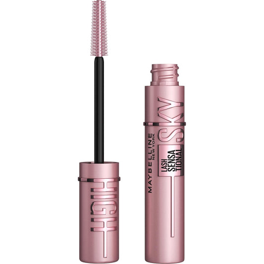 Maybelline Lash Sensational Sky High Mascara – Volumizing & Lengthening (Blackest Black)